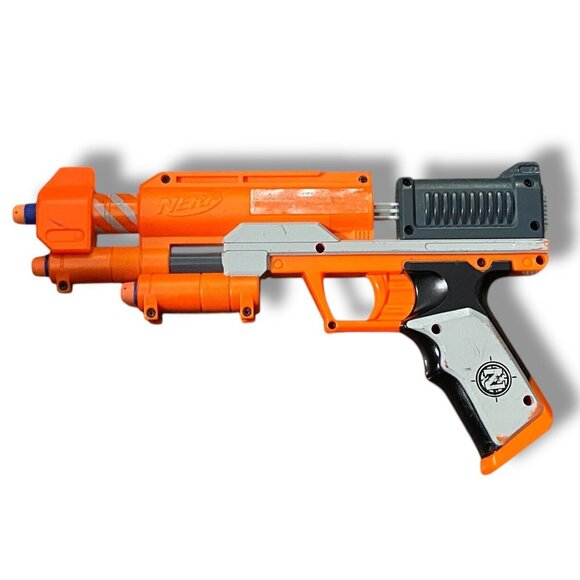 Nerf Zombie Strike Clear Shot Gun Pistol Blaster Dart Gun With 4 Nerf Darts - Picture 4 of 4